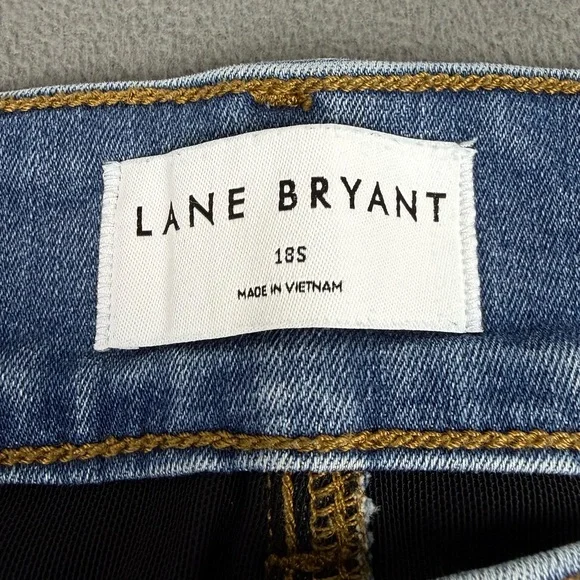 Lane Bryant Light Blue Straight Leg Jeans - Picture 2 of 10